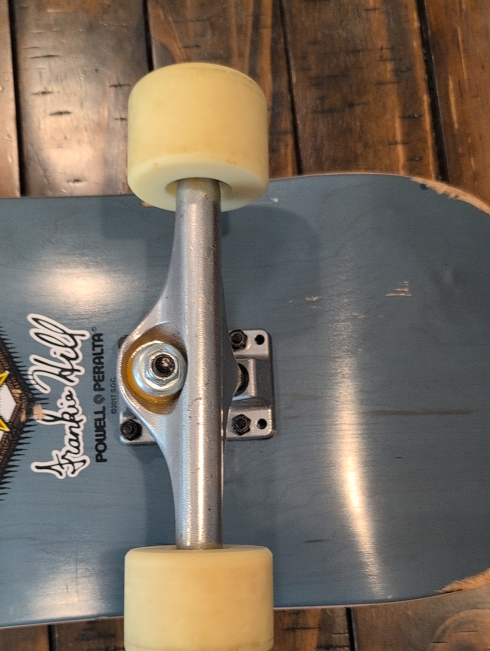 Powell Peralta Frankie Hill Bulldog Skateboard Rat Bones Wheels - Picture 5 of 15